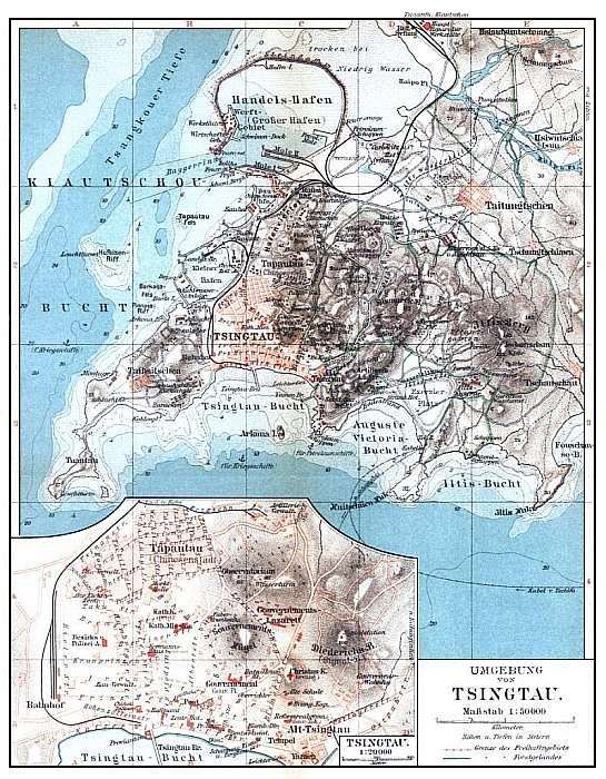 Umgebung von Tsingtau.