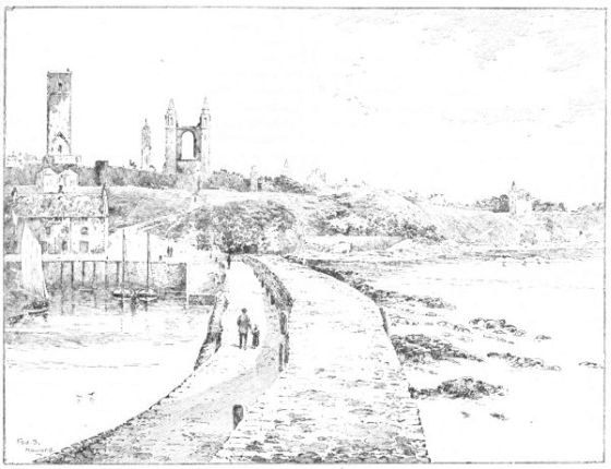 ST. ANDREWS FROM THE PIER