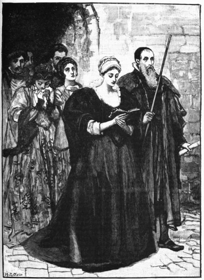 LADY JANE GREY ON HER WAY TO THE SCAFFOLD