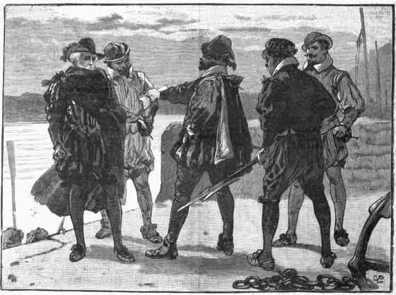 SIR WALTER RALEIGH RE-ARRESTED BY STUKELEY