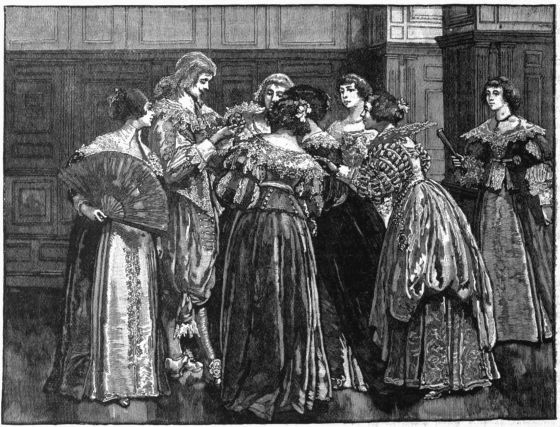 THE LADIES OF THE FRENCH COURT AND THE PORTRAIT OF PRINCE CHARLES