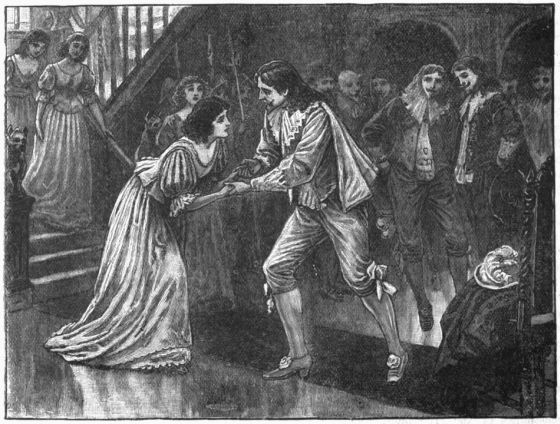 CHARLES WELCOMING HIS QUEEN TO ENGLAND