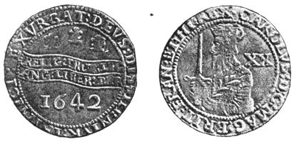THREE POUND PIECE OF CHARLES I