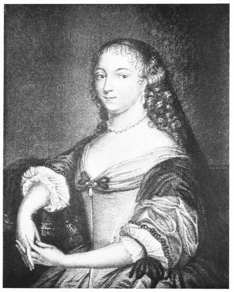 MADAME DE SÉVIGNÉ FROM AN ENGRAVING OF THE PAINTING BY MUNTZ