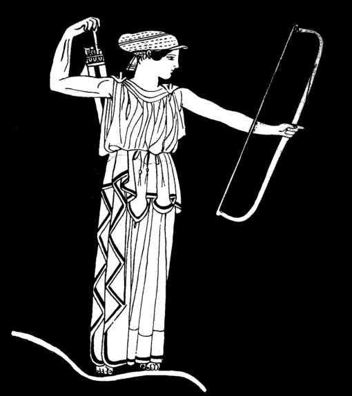 Fig. 13.—Vase-painting in the Polygnotan Style—Louvre. Illustration: Vase-painting in the Polygnotan Style—Louvre