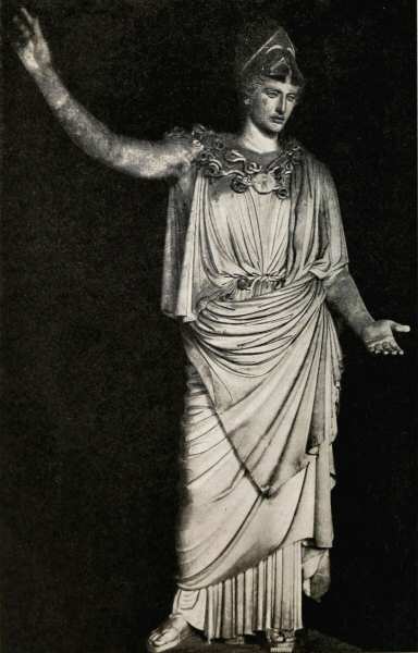 Fig. 18.—Athena of Velletri. Illustration: Athena of Velletri