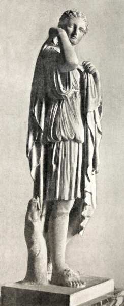 Fig. 37.—The Artemis of Gabii—Louvre. Illustration: The Artemis of Gabii—Louvre