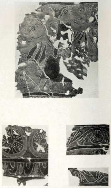 Fig. 39.—Fragments of a Sarcophagus Cover from Kertch. Illustration: Fragments of a Sarcophagus Cover from Kertch