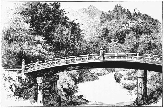 THE RED LACQUER BRIDGE, NIKKO