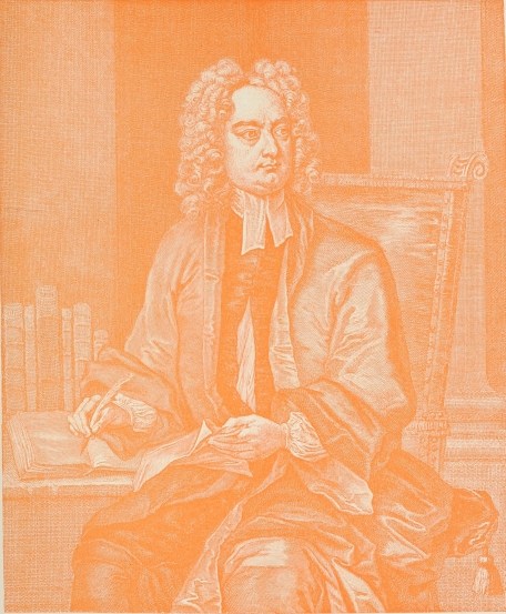 Image unavailable: DEAN SWIFT.  FROM COPPERPLATE ENGRAVING BY PIERRE FOURDRINIER, AFTER A PAINTING BY CHARLES JERVAS.