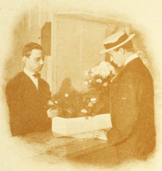 Burton purchases roses Burton purchases roses