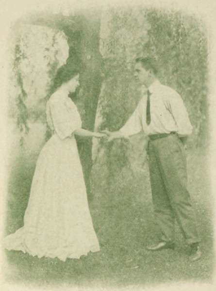 Ethan shskes hands with Clytie Ethan shskes hands with Clytie