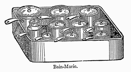 Bain-Marie. Bain-Marie.