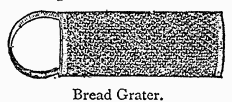 Bread Grater. Bread Grater.