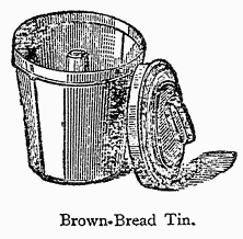 Brown-Bread Tin. Brown-Bread Tin.
