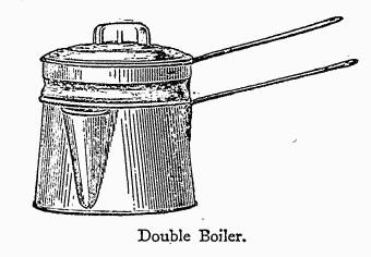 Double Boiler. Double Boiler.