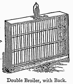 Double Broiler, with Back. Double Broiler, with Back.