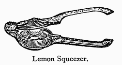 Lemon Squeezer. Lemon Squeezer.