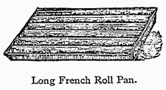 Long French Roll Pan. Long French Roll Pan.