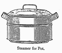 Steamer for Pot. Steamer for Pot.