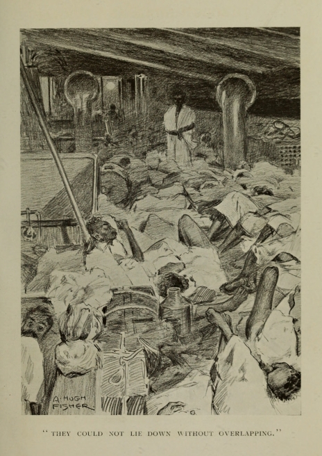 "THEY COULD NOT LIE DOWN WITHOUT OVERLAPPING."