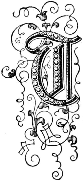 T Illustrated capital T