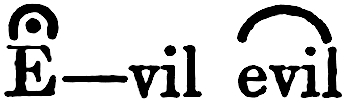 E—vil evil