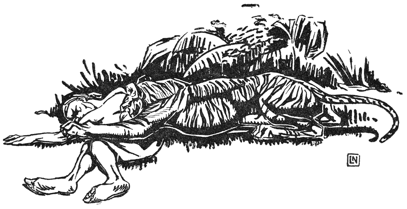 Bliksemsnel was de menscheneter bij hem.