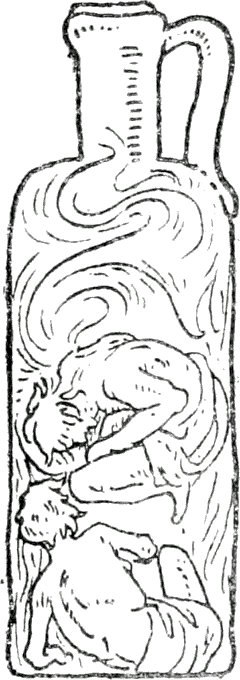 In jumped the men into the new bottle