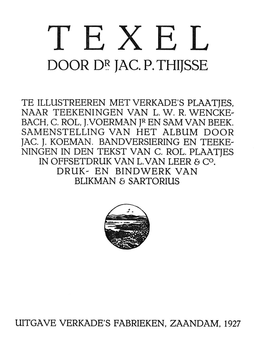 Oorspronkelijke titelpagina.