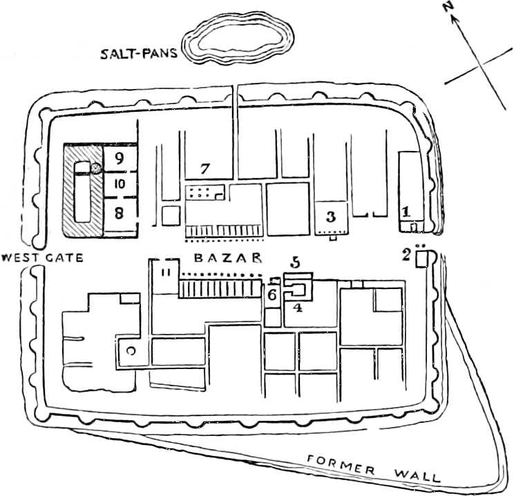 Ground-plan of Múrzuk Ground-plan of Múrzuk