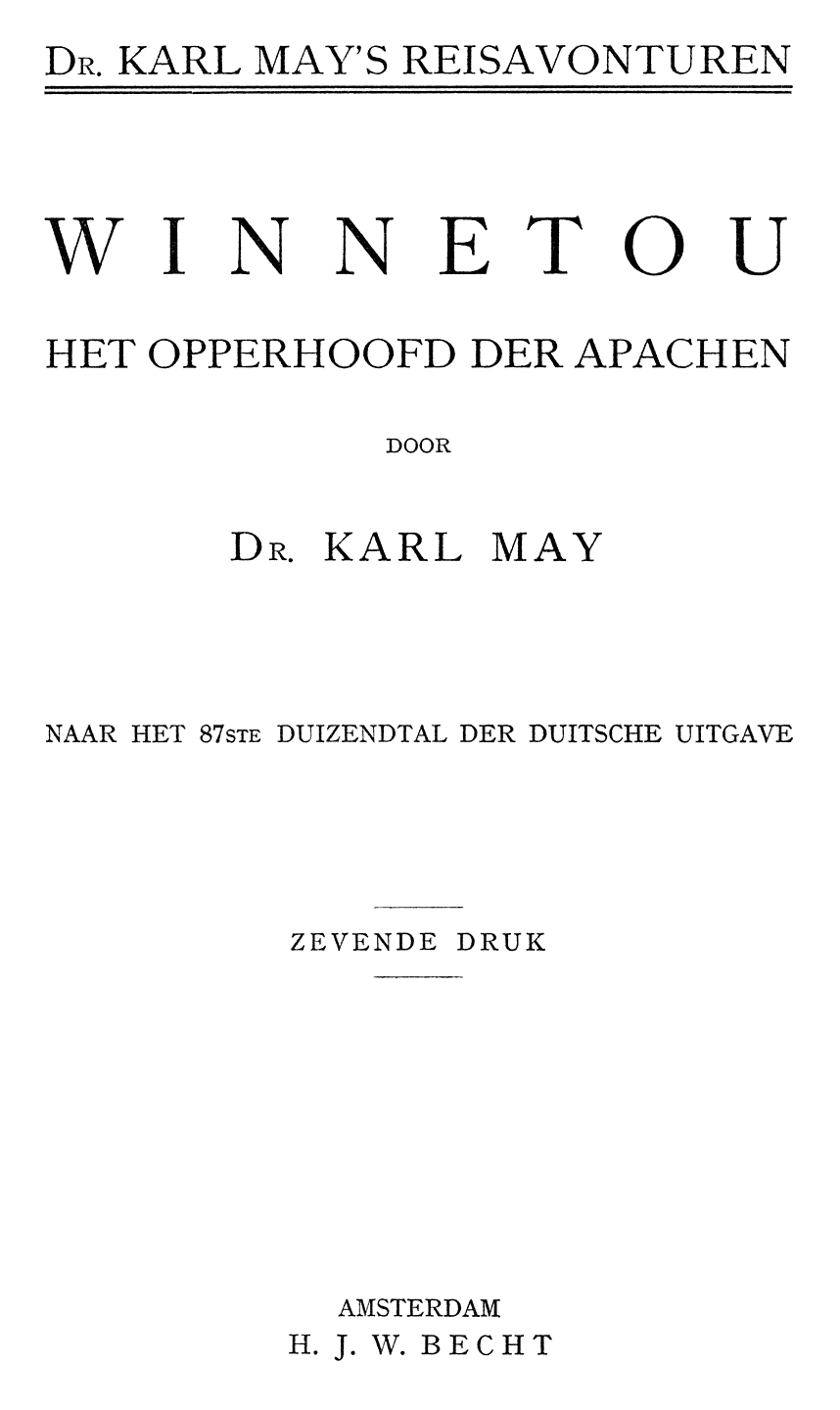 Oorspronkelijke titelpagina.