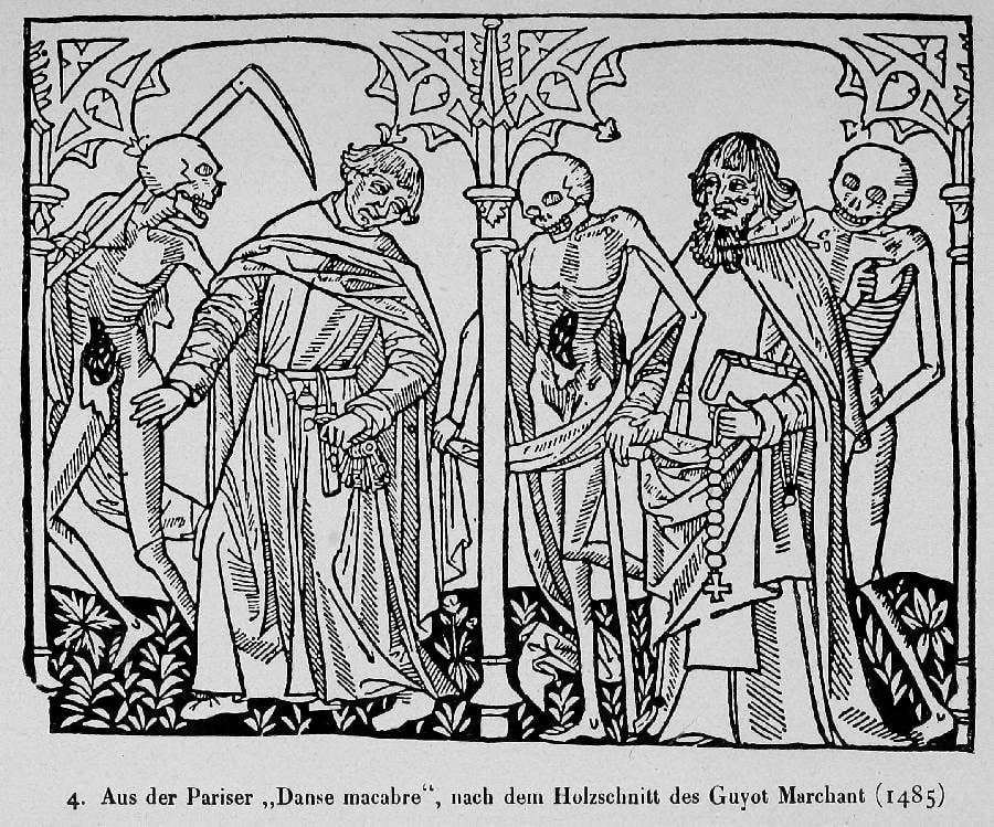 Aus der Pariser »Danse macabre« 