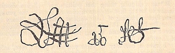 Edward's signature