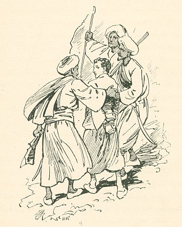 (Villiers and slaver-men)