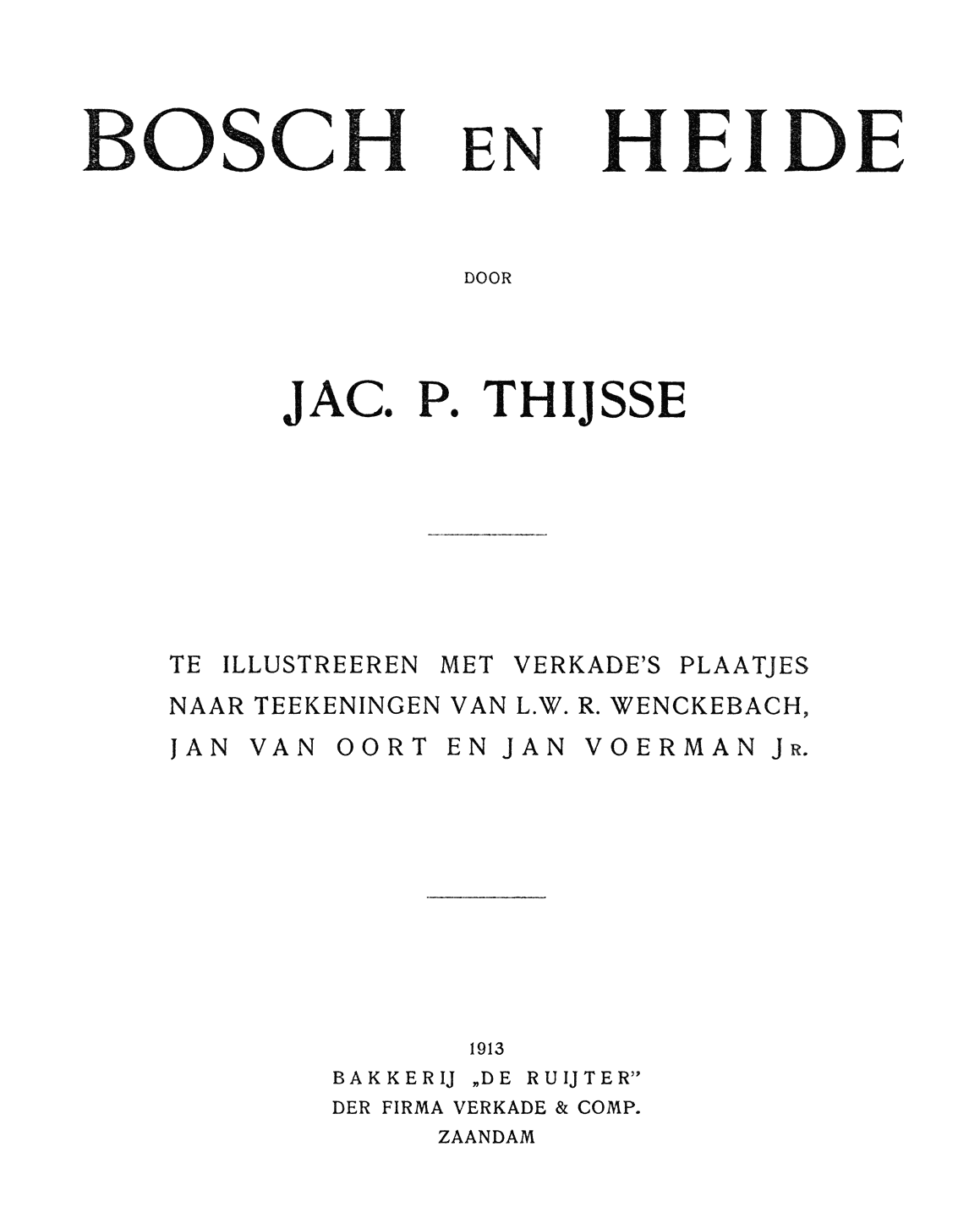 Oorspronkelijke titelpagina.