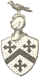 The starling as the crest of arms The starling as the crest of arms