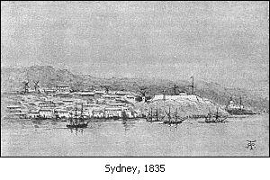 Sydney, 1835