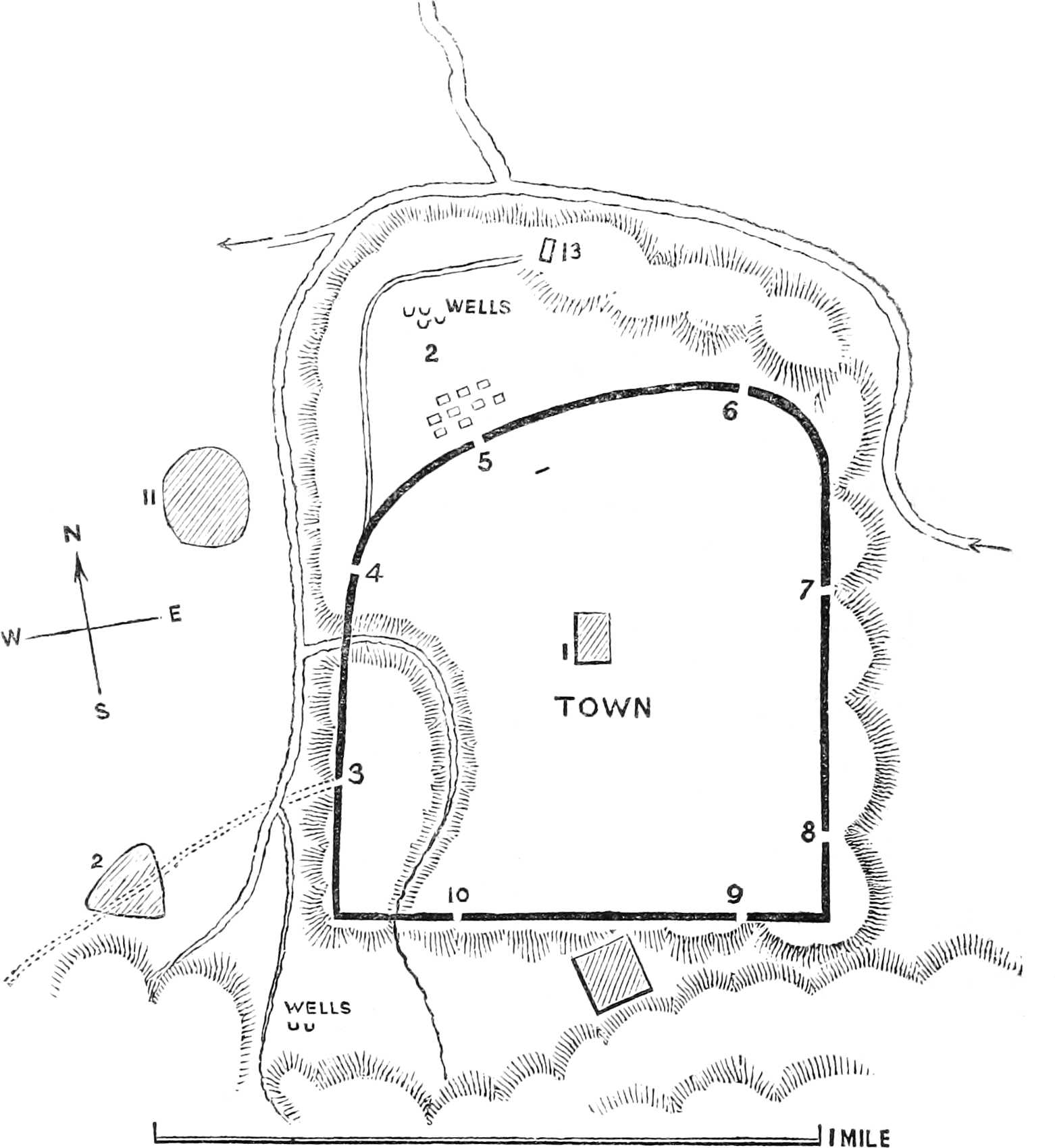 Ground-plan of Wurno Ground-plan of Wurno